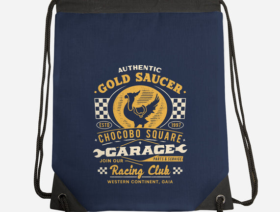 Gold Saucer Garage Vintage