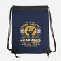 Gold Saucer Garage Vintage-None-Drawstring-Bag-LAGELANTEE
