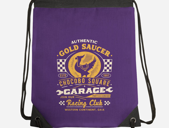 Gold Saucer Garage Vintage