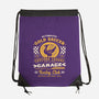Gold Saucer Garage Vintage-None-Drawstring-Bag-LAGELANTEE