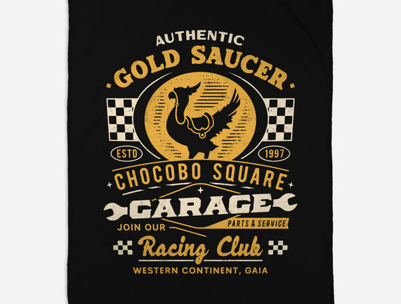 Gold Saucer Garage Vintage