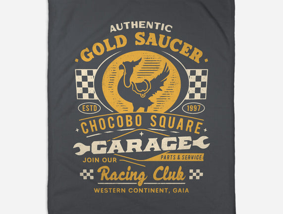 Gold Saucer Garage Vintage