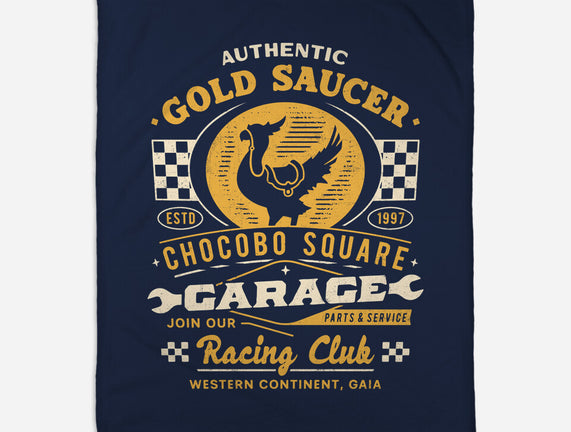 Gold Saucer Garage Vintage