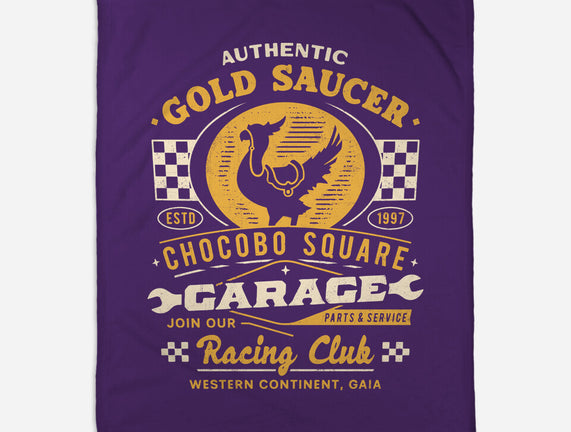 Gold Saucer Garage Vintage