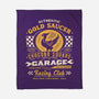 Gold Saucer Garage Vintage-None-Fleece-Blanket-LAGELANTEE