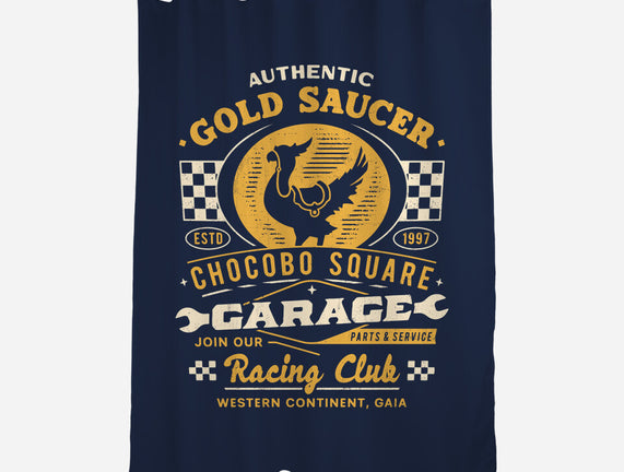 Gold Saucer Garage Vintage