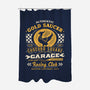 Gold Saucer Garage Vintage-None-Polyester-Shower Curtain-LAGELANTEE