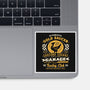Gold Saucer Garage Vintage-None-Glossy-Sticker-LAGELANTEE