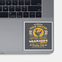 Gold Saucer Garage Vintage-None-Glossy-Sticker-LAGELANTEE