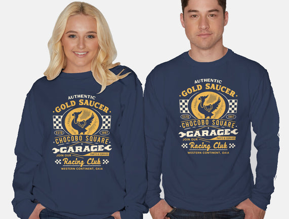Gold Saucer Garage Vintage