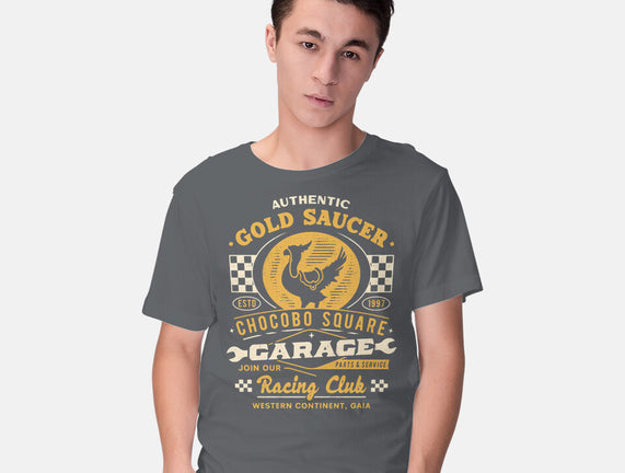 Gold Saucer Garage Vintage