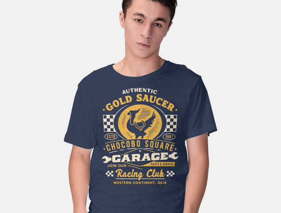 Gold Saucer Garage Vintage