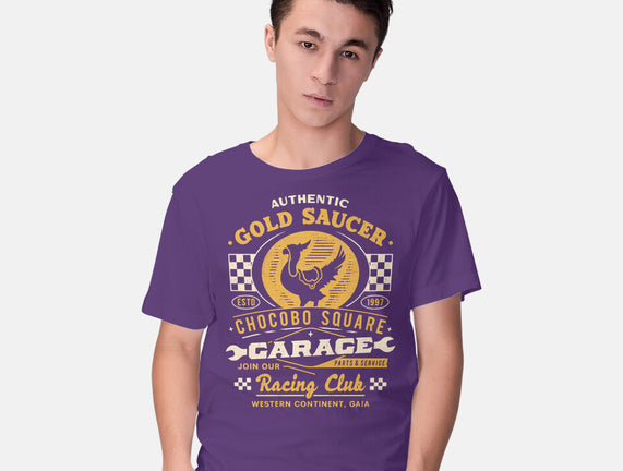 Gold Saucer Garage Vintage