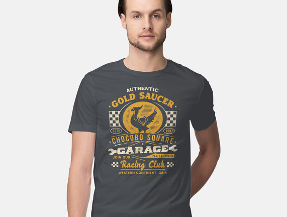 Gold Saucer Garage Vintage