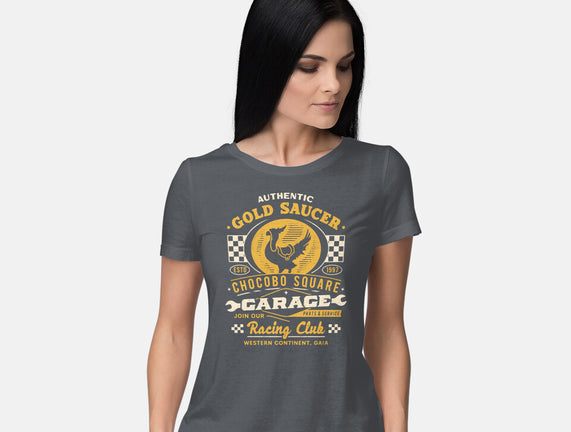 Gold Saucer Garage Vintage