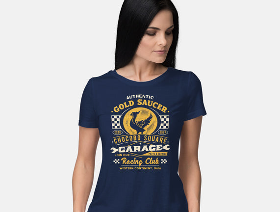 Gold Saucer Garage Vintage