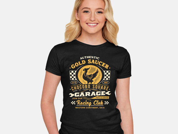 Gold Saucer Garage Vintage