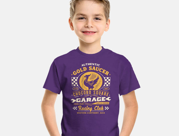 Gold Saucer Garage Vintage