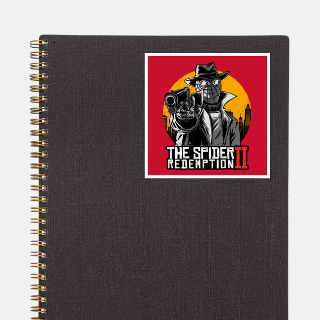 The Spider Redemption-None-Glossy-Sticker-joerawks