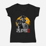 The Spider Redemption-Womens-V-Neck-Tee-joerawks