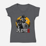 The Spider Redemption-Womens-V-Neck-Tee-joerawks