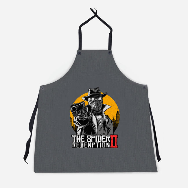 The Spider Redemption-Unisex-Kitchen-Apron-joerawks