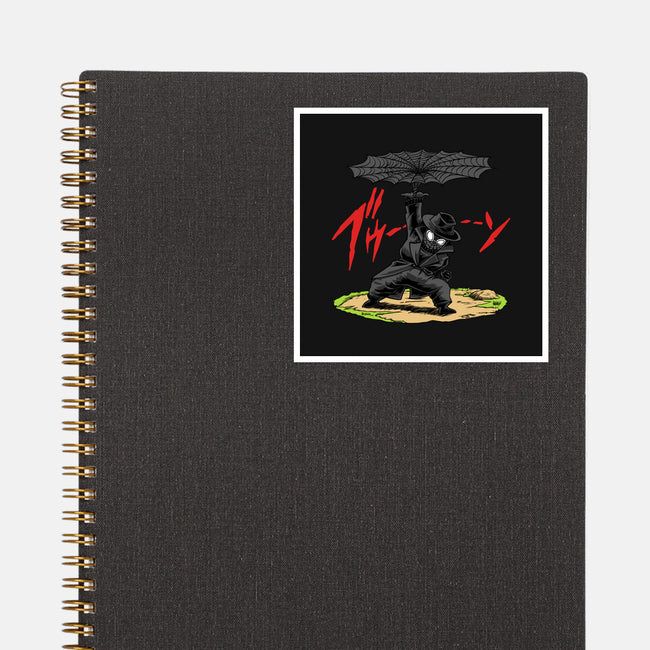 The Spider Disc-None-Glossy-Sticker-joerawks