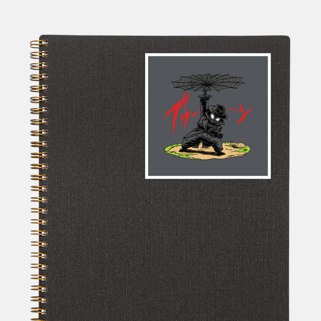 The Spider Disc-None-Glossy-Sticker-joerawks