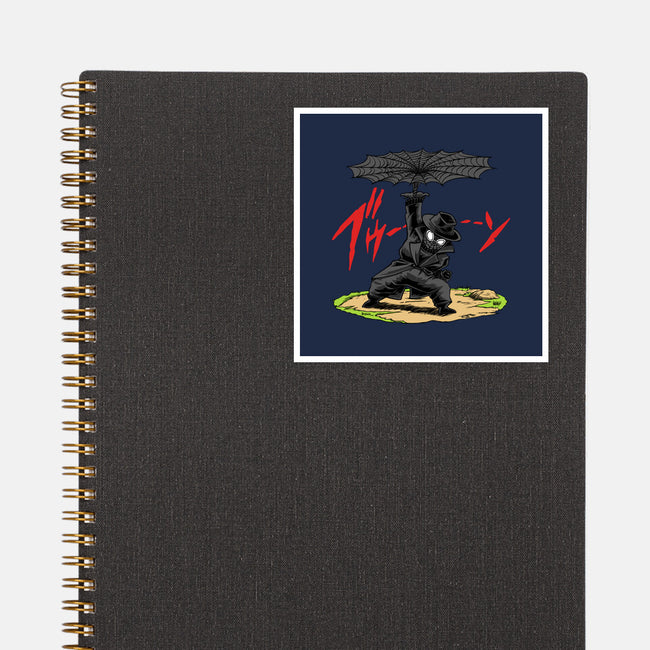 The Spider Disc-None-Glossy-Sticker-joerawks