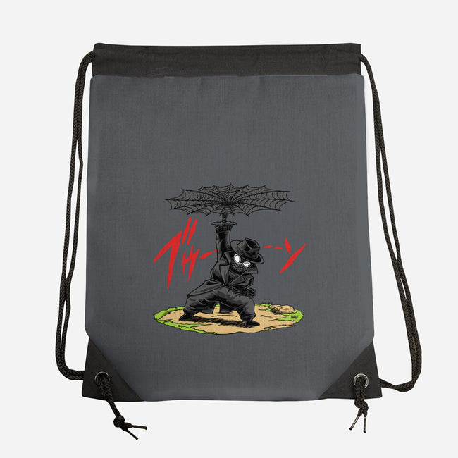 The Spider Disc-None-Drawstring-Bag-joerawks