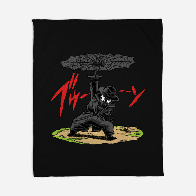 The Spider Disc-None-Fleece-Blanket-joerawks