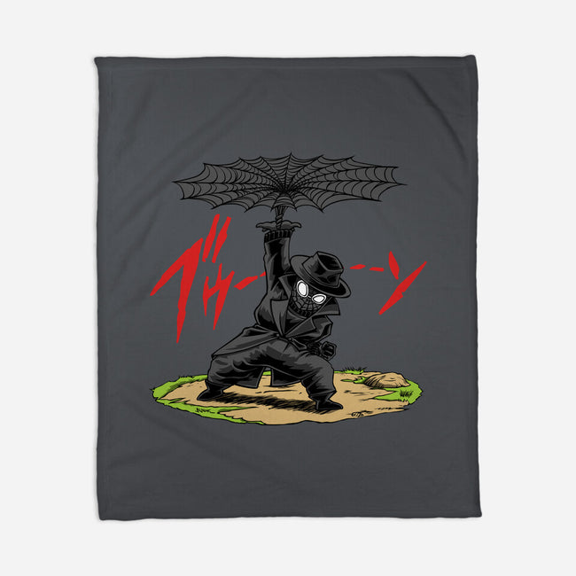 The Spider Disc-None-Fleece-Blanket-joerawks