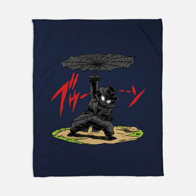 The Spider Disc-None-Fleece-Blanket-joerawks