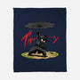 The Spider Disc-None-Fleece-Blanket-joerawks