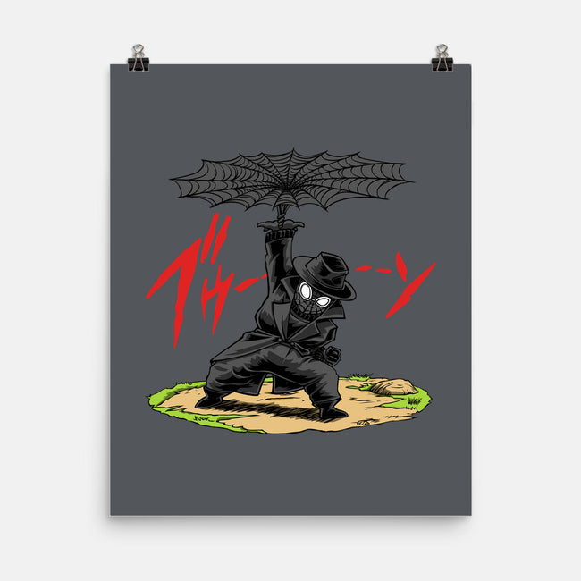 The Spider Disc-None-Matte-Poster-joerawks