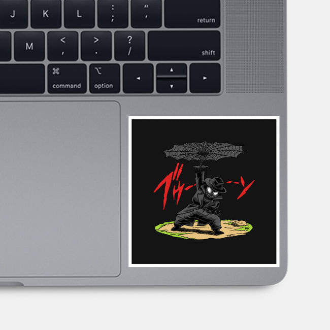 The Spider Disc-None-Glossy-Sticker-joerawks