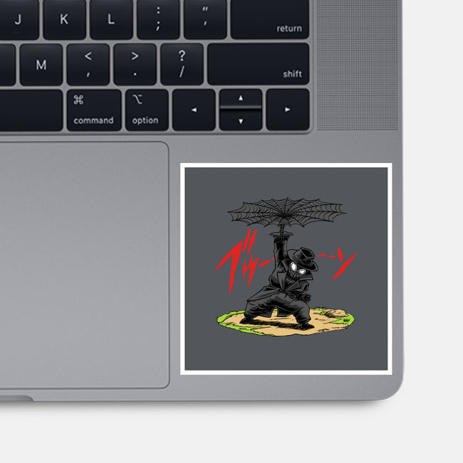The Spider Disc-None-Glossy-Sticker-joerawks