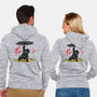 The Spider Disc-Unisex-Zip-Up-Sweatshirt-joerawks