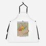 Feline Phrenology-Unisex-Kitchen-Apron-Thiago Correa