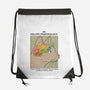 Feline Phrenology-None-Drawstring-Bag-Thiago Correa