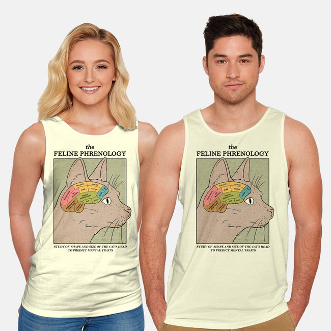 Feline Phrenology-Unisex-Basic-Tank-Thiago Correa