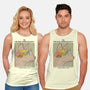 Feline Phrenology-Unisex-Basic-Tank-Thiago Correa