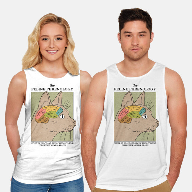 Feline Phrenology-Unisex-Basic-Tank-Thiago Correa