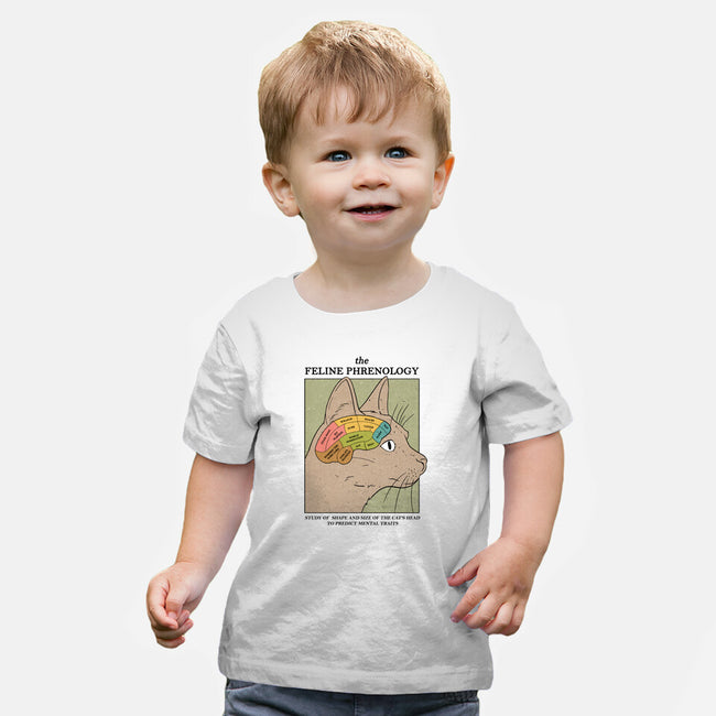 Feline Phrenology-Baby-Basic-Tee-Thiago Correa