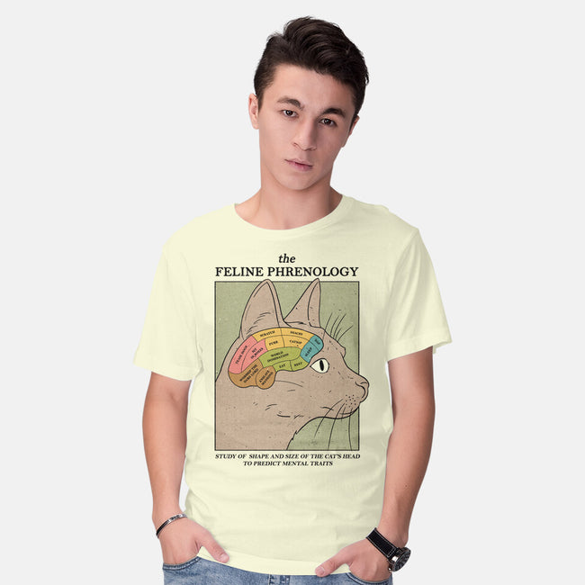 Feline Phrenology-Mens-Basic-Tee-Thiago Correa