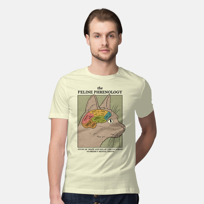 Feline Phrenology-Mens-Premium-Tee-Thiago Correa