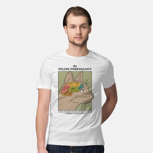 Feline Phrenology-Mens-Premium-Tee-Thiago Correa
