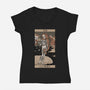 La Mort-Womens-V-Neck-Tee-Thiago Correa
