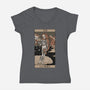 La Mort-Womens-V-Neck-Tee-Thiago Correa