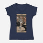 La Mort-Womens-V-Neck-Tee-Thiago Correa